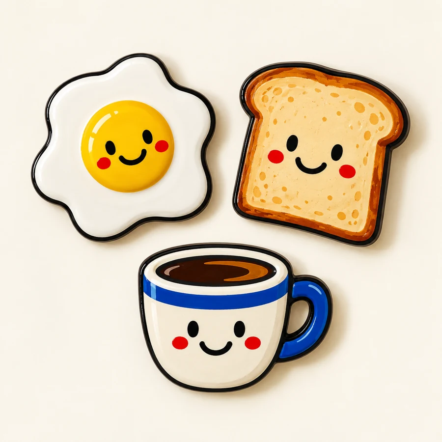 Breakfast Club, 3-piece set