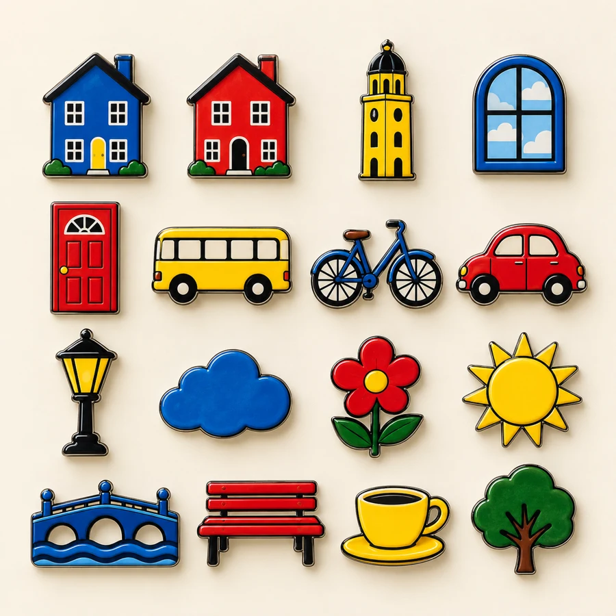City Daydream, 16-piece set