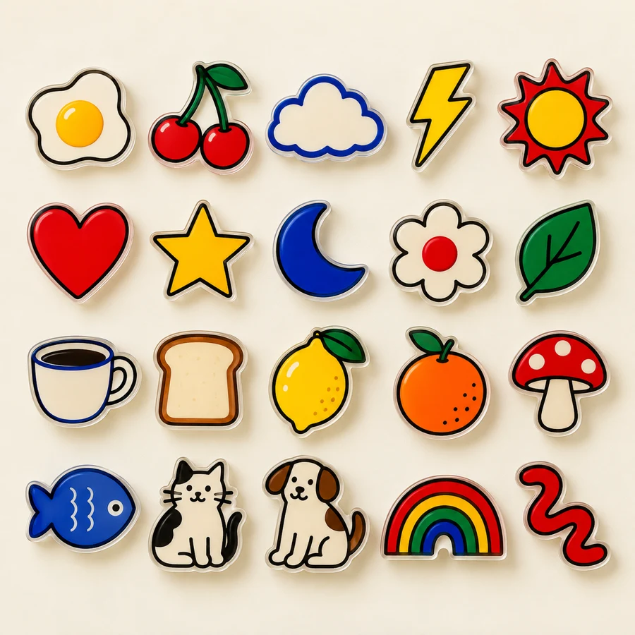 The Fasetyppe Wall, 20-piece set