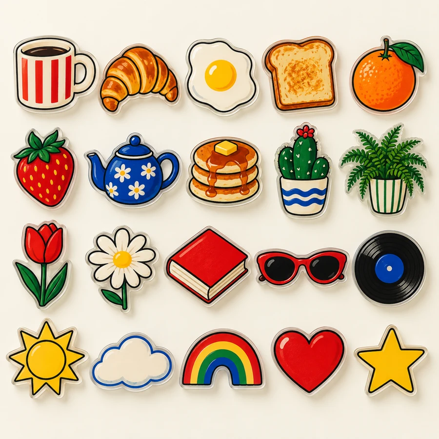 Weekend Moodboard, 20-piece set